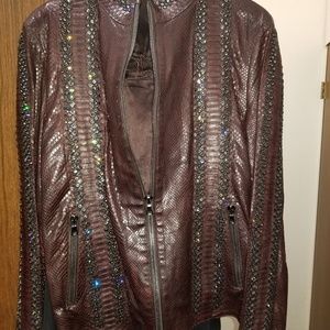 DESIGNER 100% PYTHON JACKET